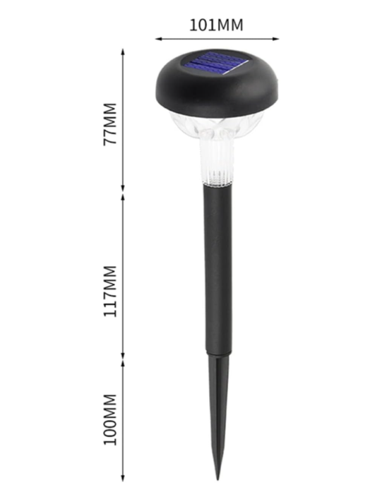 🌿 SOLARNE LED PODNE LAMPE ZA DVORIŠTE – MAGIČNO OSVJETLJENJE BEZ STRUJE!