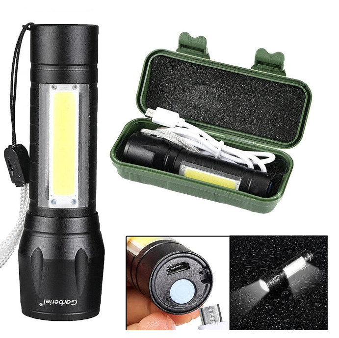 🔦 HEAVY DUTY LED LAMPA – USB PUNJIVA | 2U1 LAMPA + STOONA SVJETILJKA!
