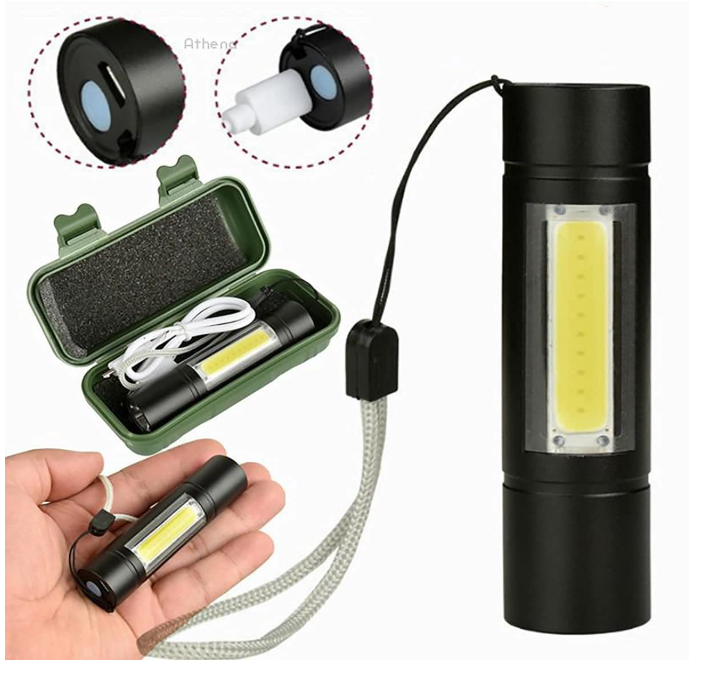 🔦 HEAVY DUTY LED LAMPA – USB PUNJIVA | 2U1 LAMPA + STOONA SVJETILJKA!