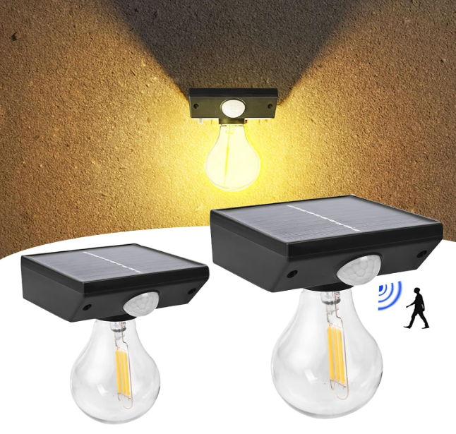 🌞 SOLARNA LED ZIDNA LAMPA SA SENZOROM POKRETA – SIGURNOST I SVJETLO BEZ STRUJE!