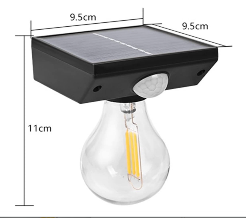 🌞 SOLARNA LED ZIDNA LAMPA SA SENZOROM POKRETA – SIGURNOST I SVJETLO BEZ STRUJE!
