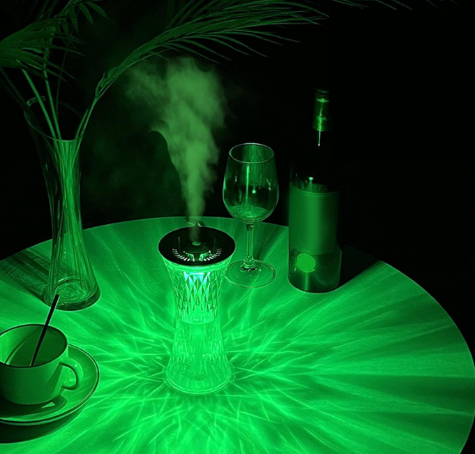 🌫 3U1 OVLAŽIVAČ + DIFUZER + NOĆNA LAMPA – SVJEŽ ZRAK I ATMOSFERA U JEDNOM!