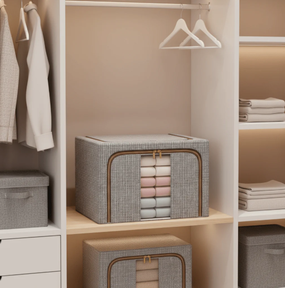 🧺 SKLOPIVI ORGANIZATOR ZA ODJEĆU – RED U ORMARU ZA 10 SEKUNDI!