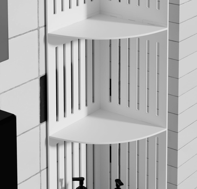 🚿 USKI KUTNI ORMAR 4 ETAŽE – MAKSIMALNO ISKORISTI SVAKI CENTIMETAR!