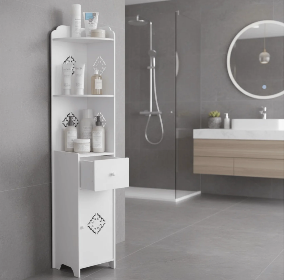 🚿 ORMARIĆ ZA KUPAONICU 120 cm – ISKORISTI PROSTOR KOJI DRUGI NE VIDE!