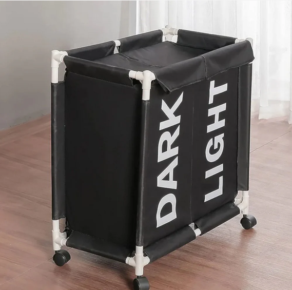 🧺 XXL KOŠARA ZA VEŠ 120L – ORGANIZACIJA BEZ NAPORA!