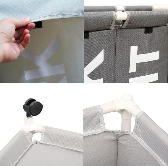 🧺 XXL KOŠARA ZA VEŠ 120L – ORGANIZACIJA BEZ NAPORA!