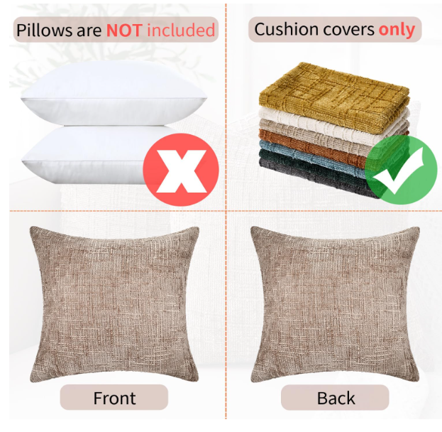 🛋️ DEKORATIVNE NAVLAKE ZA JASTUKE 45x45 cm – MODERAN STIL & VRHUNSKA UDOBNOST