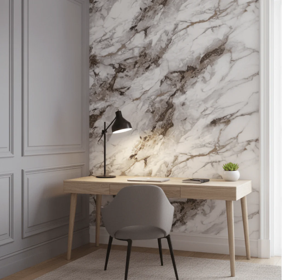 ✨ ELEGANTNA SAMOLJEPLJIVA TAPETA 60x120 cm – LUKSUZNI MRAMOR U PAR MINUTA! ✨