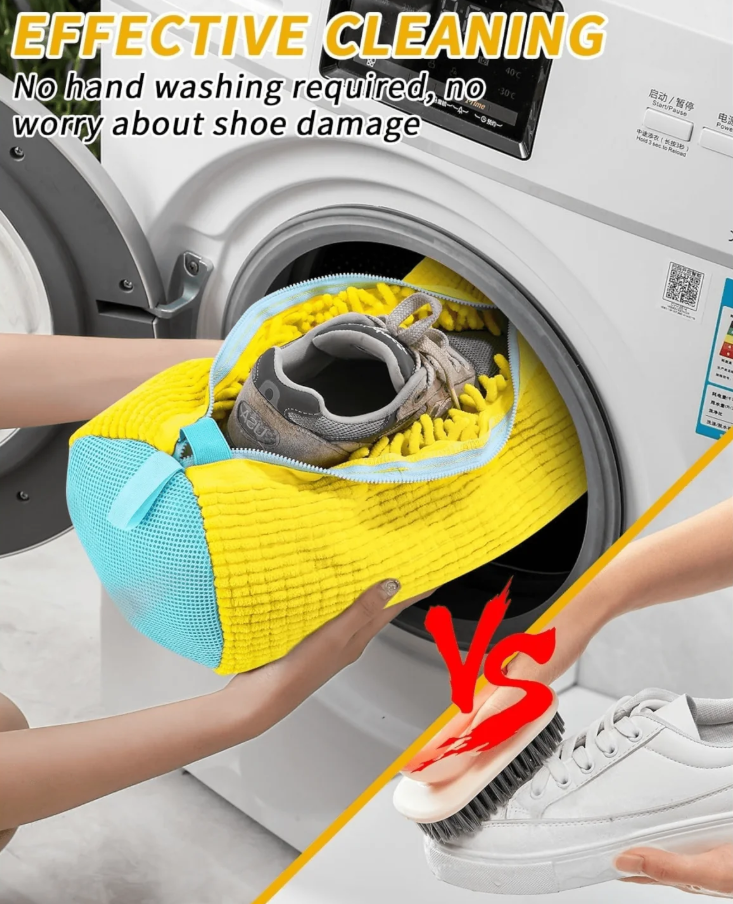 👟 TORBICA ZA PRANJE OBUĆE U VEŠ MAŠINI – ČISTO, BRZO I BEZ OŠTEĆENJA!