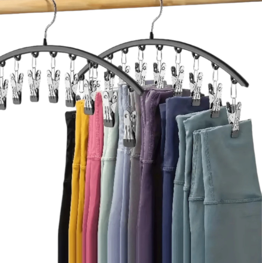 🧺 SET 2 VJEŠALICE SA 10 KOPČI – PRAKTIČNO, ČVRSTO I PAMETNO RJEŠENJE!