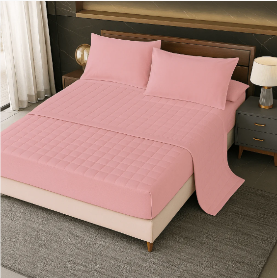 🛏️ VODONEPROPUSNI SET POSTELJINE (PLAHTA + JASTUČNICE + STEP DEKA)