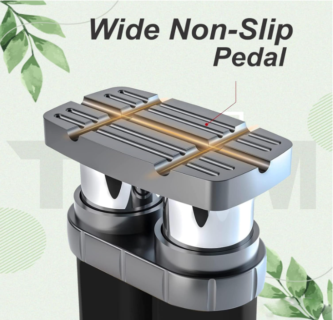 🚴♂️ DUPLA NOŽNA PUMPA ZA GUME (140 PSI) – SNAGA, PRECIZNOST I MOBILNOST!