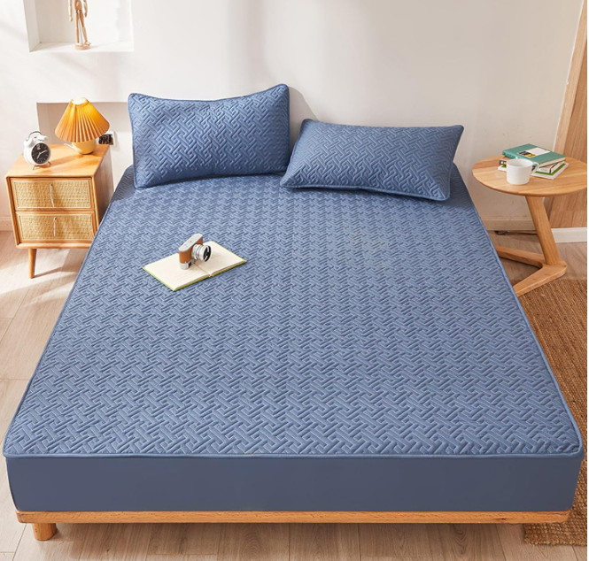 🛏️ NAVLAKA ZA KREVET 3u1 (PLAHTA + 2 JASTUČNICE) – VODONEPROPUSNA ZAŠTITA I UDOBNOST