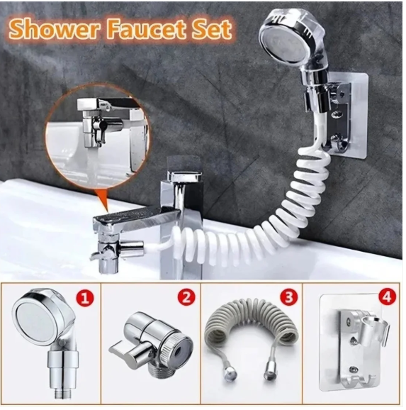 🚿 SET ZA TUŠIRANJE NA SLAVINU – PRAKTIČNO RJEŠENJE ZA SVAKO KUPATILO! 🚿