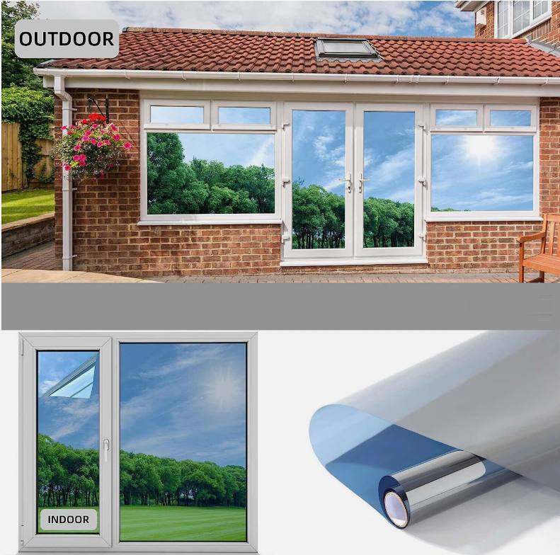 🪟 ONE WAY MIRROR FOLIJA ZA PROZORE 5M X 45 CM – PRIVATNOST, ZAŠTITA I MODERAN IZGLED! ☀️✨