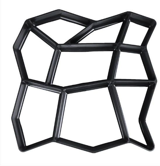 🧱 KALUP ZA BETONSKE PLOČE 50x50 CM – NAPRAVITE STAZE I TERASE KAO PROFESIONALAC! 🌿🔥