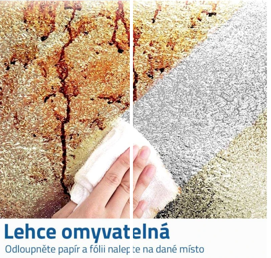 ✨ SAMOLJEPLJIVA ALUMINIJSKA FOLIJA 60 CM x 3 M ✨