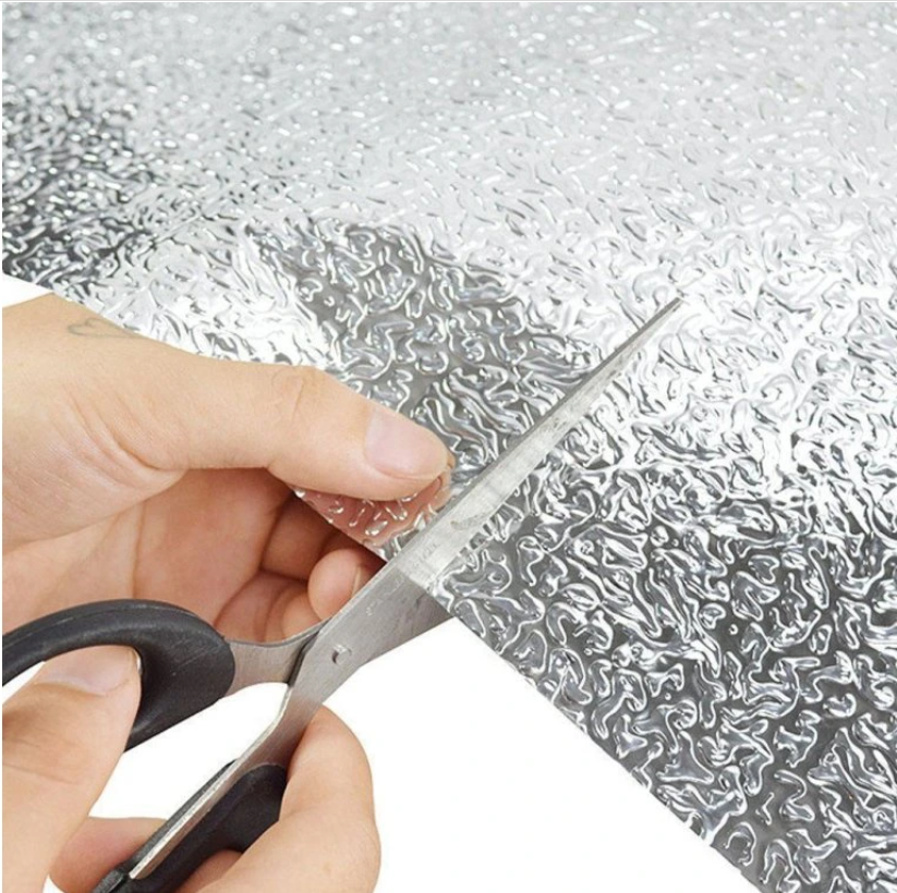 ✨ SAMOLJEPLJIVA ALUMINIJSKA FOLIJA 60 CM x 3 M ✨