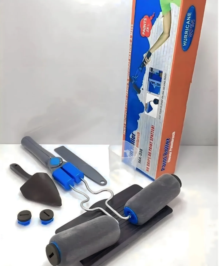 VALJAK ZA KREČENJE SA SPREMNIKOM ZA BOJU – PAINT ROLLER PLUS 🎨🔥