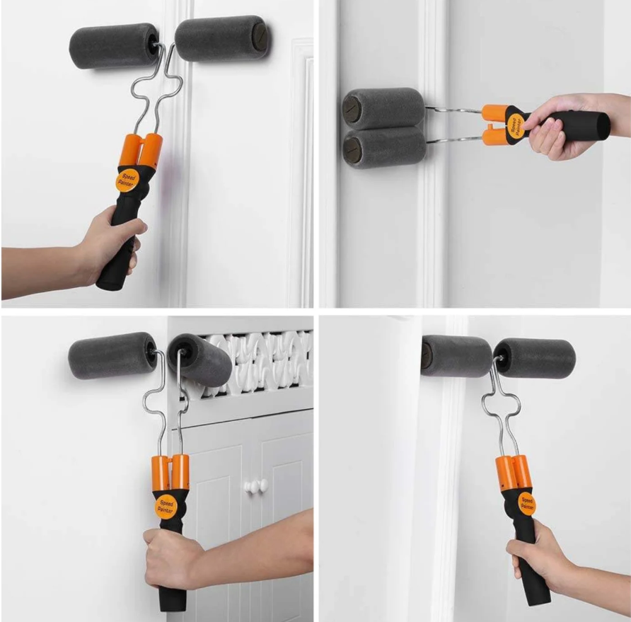 VALJAK ZA KREČENJE SA SPREMNIKOM ZA BOJU – PAINT ROLLER PLUS 🎨🔥
