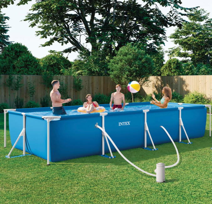 INTEX BAZEN SA METALNOM KONSTRUKCIJOM 450 x 220 x 84 cm 🏊♂️💦