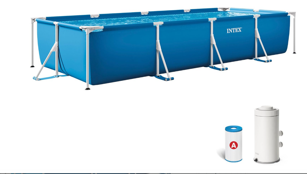 INTEX BAZEN SA METALNOM KONSTRUKCIJOM 450 x 220 x 84 cm 🏊♂️💦