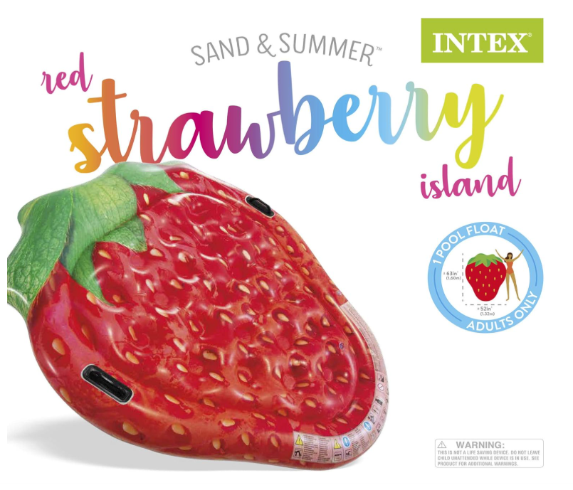 INTEX NAPUHANI OTOK JAGODA 🍓🏝️