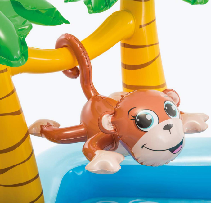 JUNGLE ADVENTURE SWIM CENTER – INFLATABLE FAMILY WATER PARK 🏝️🐒🌴💦