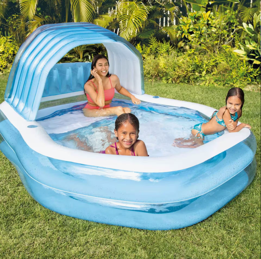 SWIM CENTER SUN SHADE PORODIČNI NAPUHANI BAZEN 229 x 191 x 135 cm 🏊♂️🌞🔥