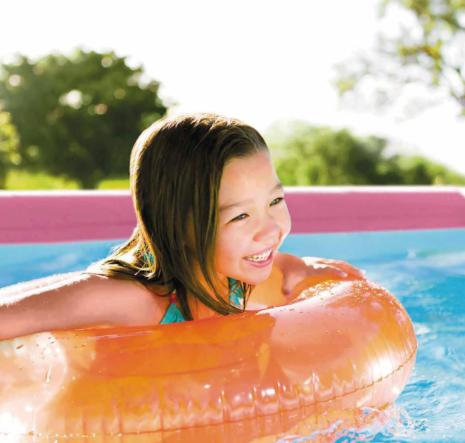 INTEX METAL FRAME BAZEN 244 x 76 cm (ROZA) 🏊♀️💖💦