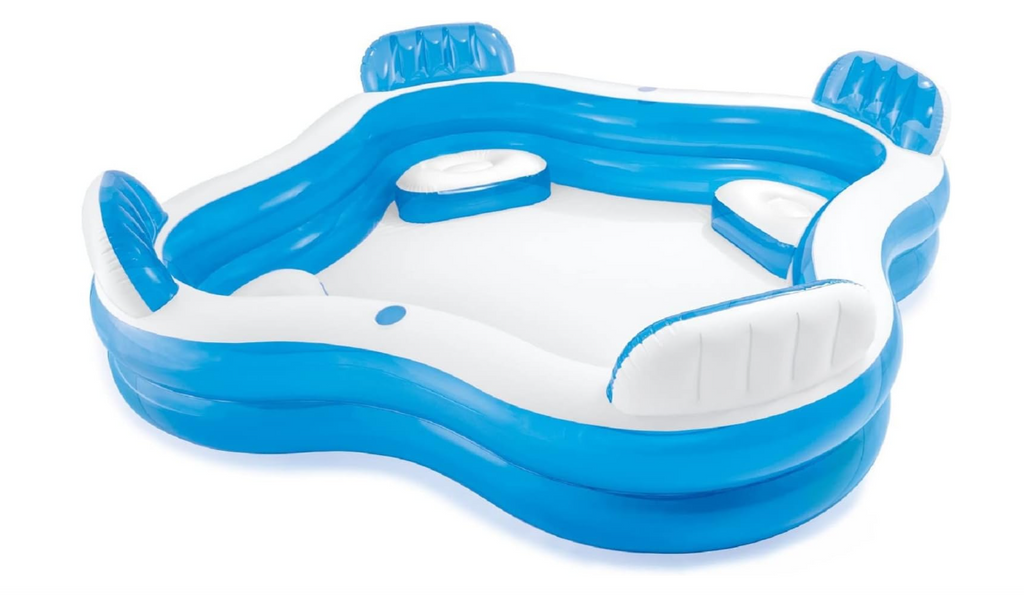 INTEX SWIM CENTER PORODIČNI LOUNGE BAZEN 229 x 229 x 66 cm 🏊♂️💦🔥
