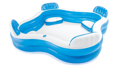 INTEX SWIM CENTER PORODIČNI LOUNGE BAZEN 229 x 229 x 66 cm 🏊♂️💦🔥