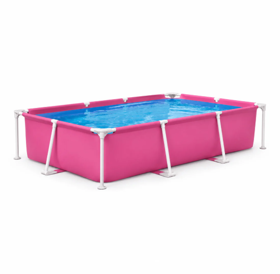 INTEX METAL FRAME BAZEN 220 x 150 x 60 cm (ROZA) 🏊♀️💖💦