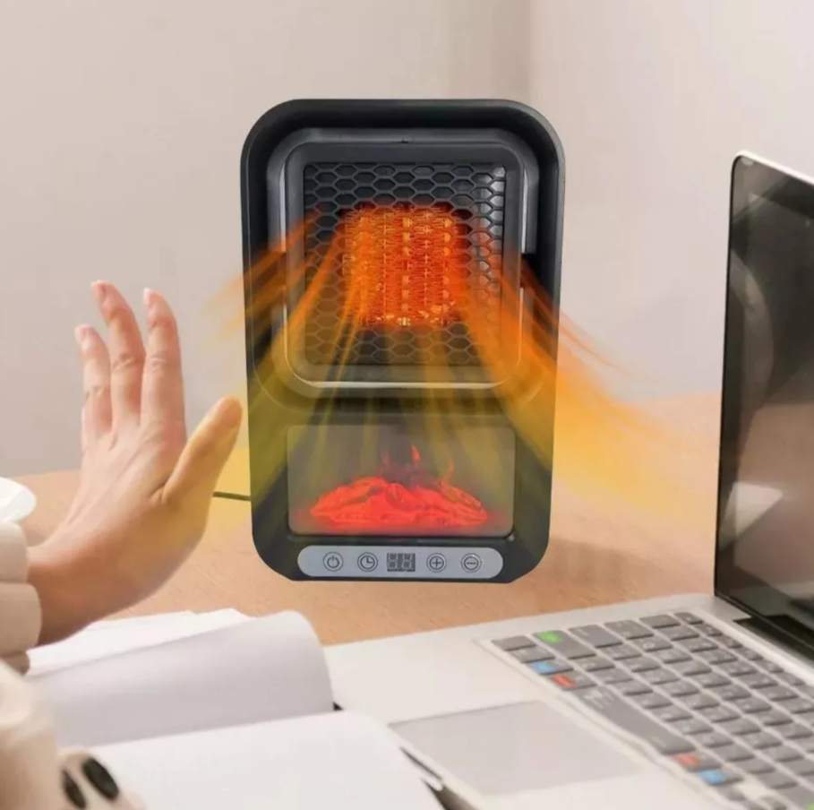 PORTABLE ELEKTRIČNI GRIJAČ 800W SA DALJINSKIM UPRAVLJAČEM 🔥🏠💨