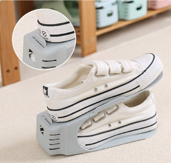 JRM PLASTIČNI ORGANIZATOR ZA CIPELE (SET 4 KOM) 👟🗄️✨