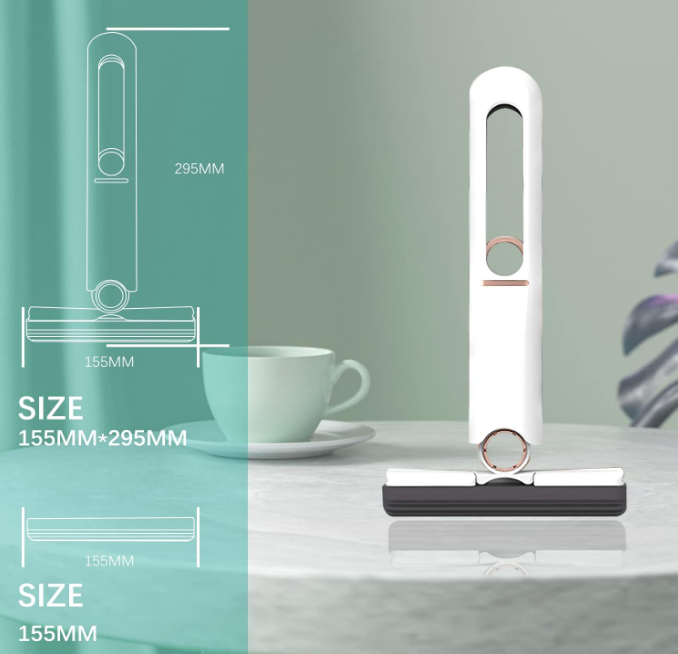 🧽 PORTABLE SELF-SQUEEZING MOP – ČIŠĆENJE BEZ PRLJAVIH RUKU! ✨
