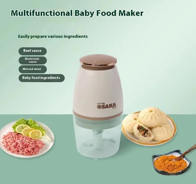 🔥 MINI ELEKTRIČNA SJECKALICA I BLENDER – MALI UREĐAJ, OGROMNA POMOĆ U KUHINJI!