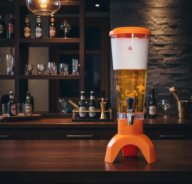 🍺 BEER TOWER 3L + BLUETOOTH ZVUČNIK + LED – NAPRAVITE ATMOSFERU GDJE GOD DA STE! 🔥🎶