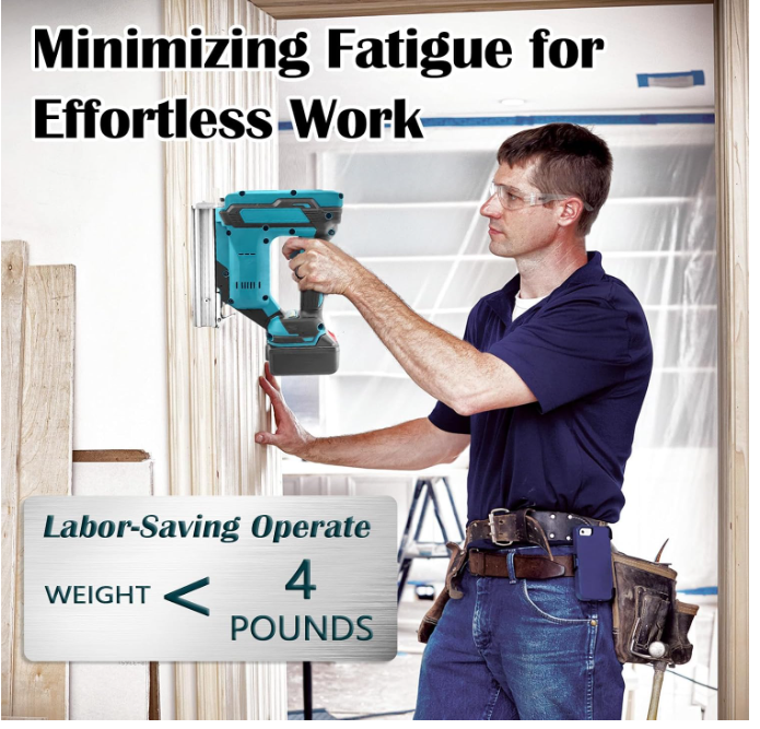 AKU ELEKTRIČNI PIŠTOLJ ZA EKSERE 900W – 21V – 2 BATERIJE + KOFER