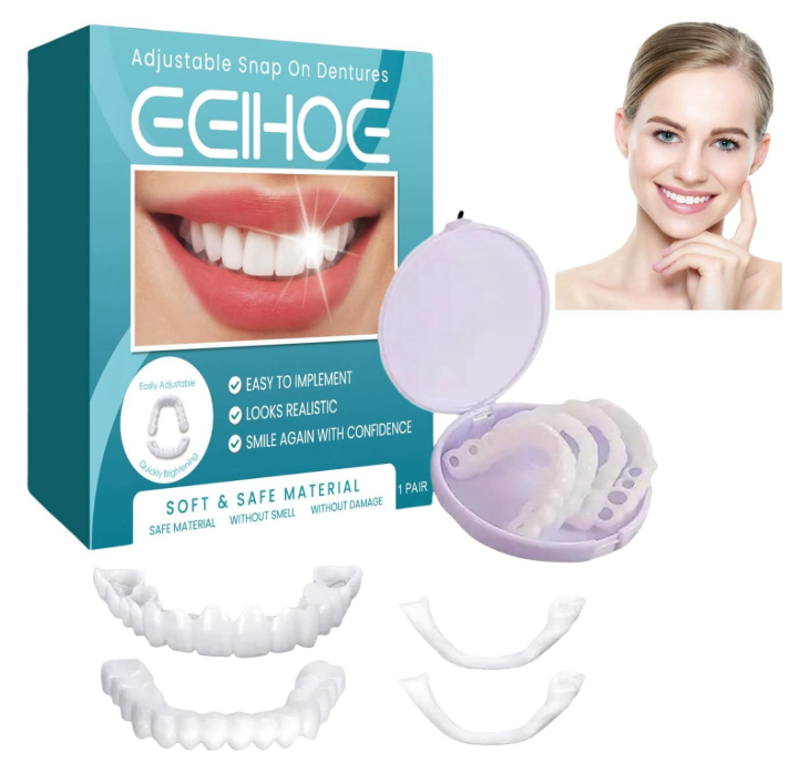 😁 SNAP-ON VENEERS – PODESIVE KOZMETIČKE NAVLAKE ZA ZUBE, GORNJA I DONJA VILICA!