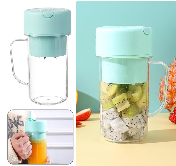 🥤 MINI PRENOSIVI BLENDER BLENDZY 420 ML – SVJEŽI SMOOTHIE I NAPICI GDJE GOD POŽELITE! 🍓🍌