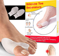 🦶 ORTOPEDSKI SILIKONSKI KOREKTOR ZA ČUKLJEVE – SEPARATOR NOŽNIH PRSTIJU!