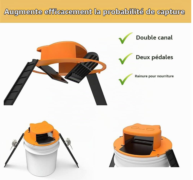 🐭 AUTOMATSKA ZAMKA ZA MIŠEVE I PACOVE – FLIP N SLIDE BUCKET TRAP! 🚫