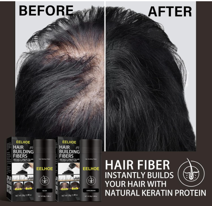 🔥 INSTANT PRAH ZA ZGUŠNJAVANJE KOSE – PREKRIJTE RIJETKA MJESTA I ĆELAVE DIJELOVE ZA SAMO NEKOLIKO SEKUNDI! 💇♂️💇♀️