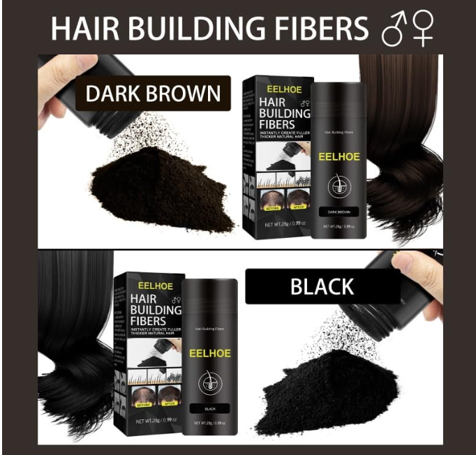 🔥 INSTANT PRAH ZA ZGUŠNJAVANJE KOSE – PREKRIJTE RIJETKA MJESTA I ĆELAVE DIJELOVE ZA SAMO NEKOLIKO SEKUNDI! 💇♂️💇♀️