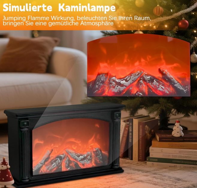 🔥 LED DEKORATIVNI KAMIN SA REALISTIČNIM EFEKTOM PLAMENA – TOPLINA AMBIJENTA BEZ VATRE! 🏡✨
