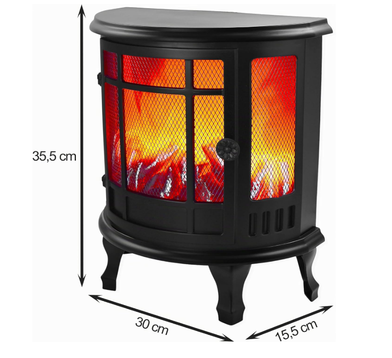 🔥 PREMIUM LED KAMIN NOSTALGIA – REALISTIČAN EFEKAT PLAMENA, ELEGANTAN DIZAJN I ROMANTIČNA ATMOSFERA! 🏡❤️