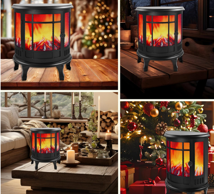 🔥 PREMIUM LED KAMIN NOSTALGIA – REALISTIČAN EFEKAT PLAMENA, ELEGANTAN DIZAJN I ROMANTIČNA ATMOSFERA! 🏡❤️