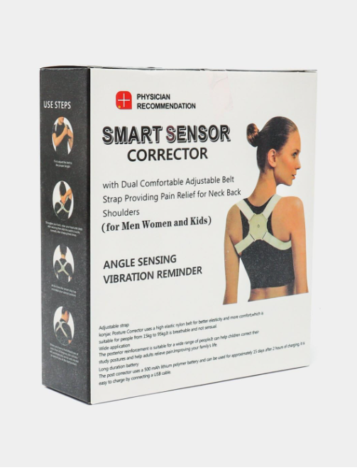 🚨 PAMETNI ELEKTRONSKI KOREKTOR DRŽANJA TIJELA – AUTOMATSKI SENZOR, VIBRACIJSKO UPOZORENJE I USB PUNJENJE! 💪